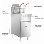 Gasmax VP122 - V-Pan 22L Gas Deep Fryer - image 3