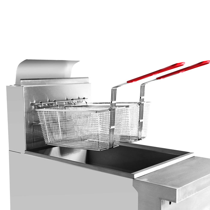 Gasmax VP122 - V-Pan 22L Gas Deep Fryer - image 11