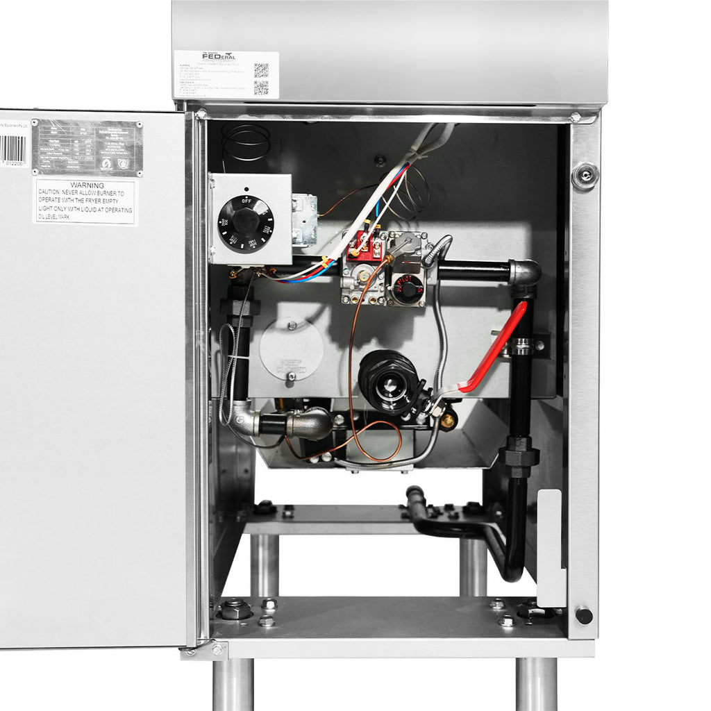 Gasmax VP122 - V-Pan 22L Gas Deep Fryer - image 12