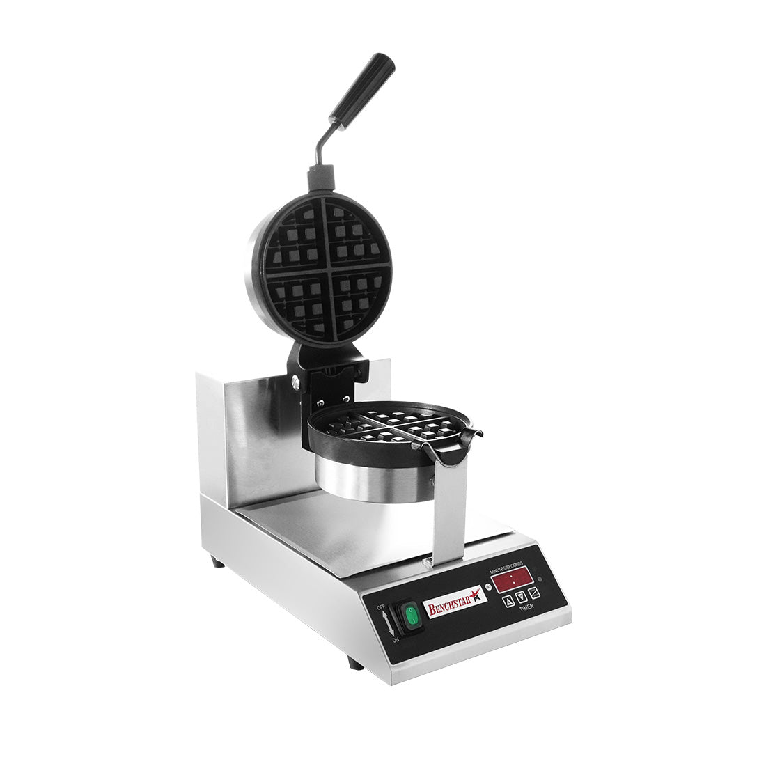 Benchstar WB-03D - Electric Waffle Maker, 30 Waffles per Hour - image 3