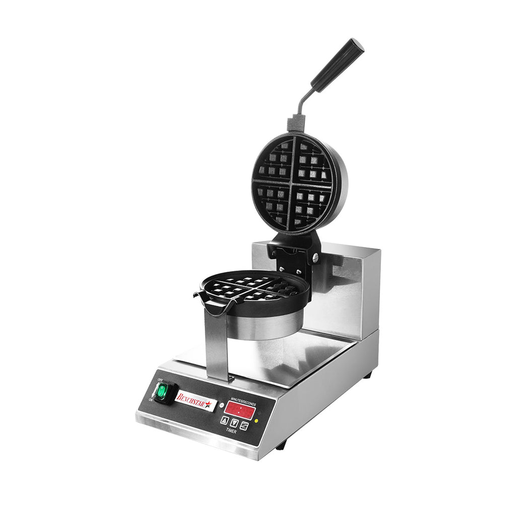 Benchstar WB-03D - Electric Waffle Maker, 30 Waffles per Hour - image 2