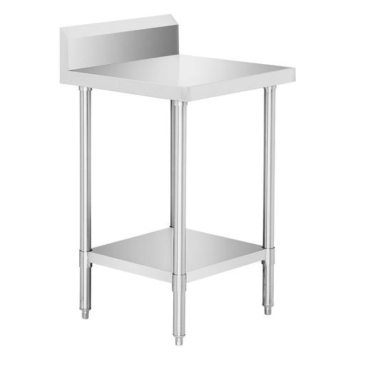 Modular Systems WBB6-0600/A - Premium Stainless Steel Workbench with Splashback 600 x 600mm
