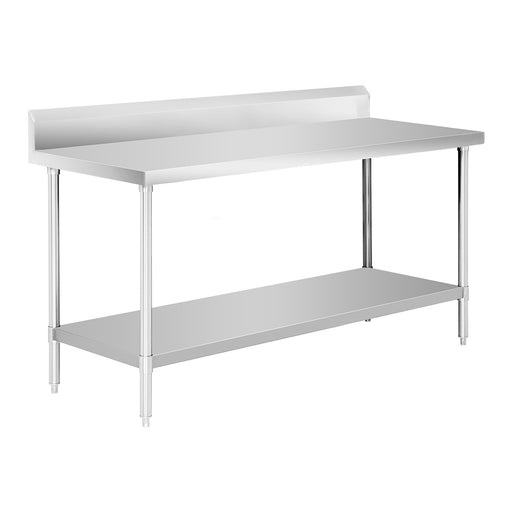 Modular Systems WBB7-1800/A - Premium Stainless Steel Workbench with Splashback 1800 x 700mm