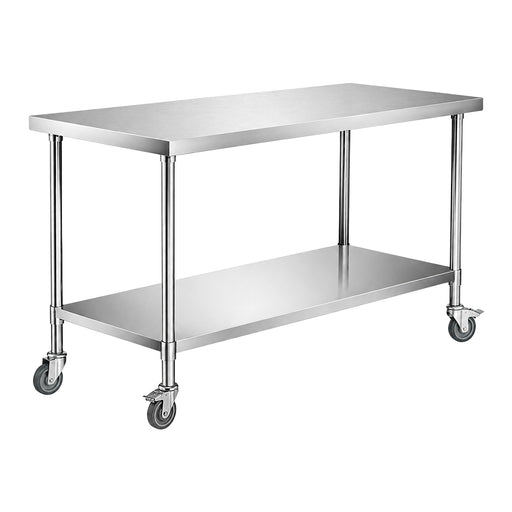 Modular Systems WBM7-1500/A - Premium Stainless Steel Mobile Workbench 1500 x 700mm