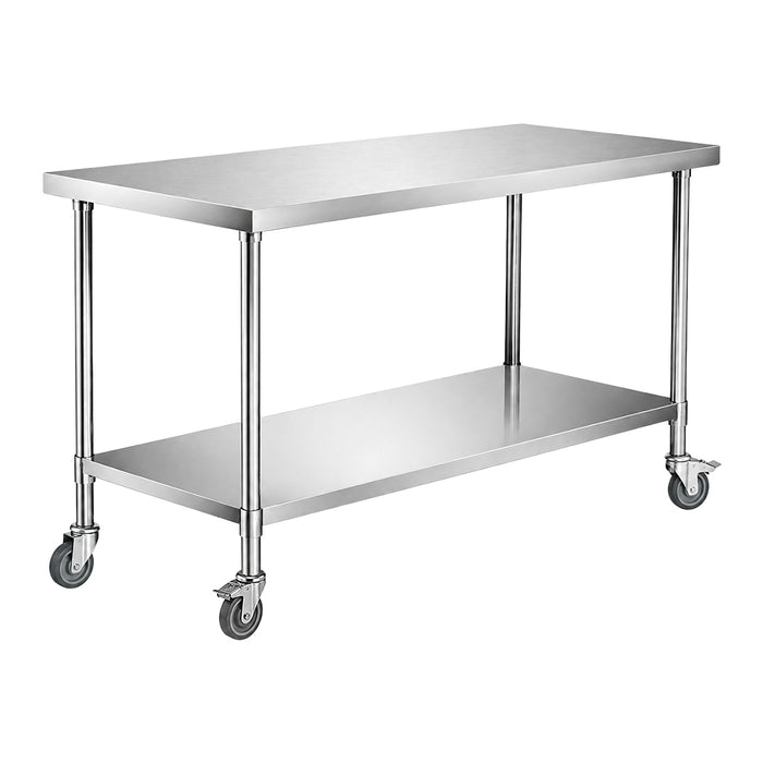 Modular Systems WBM7-1500/A - Premium Stainless Steel Mobile Workbench 1500 x 700mm