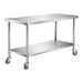Modular Systems WBM7-1500/A - Premium Stainless Steel Mobile Workbench 1500 x 700mm
