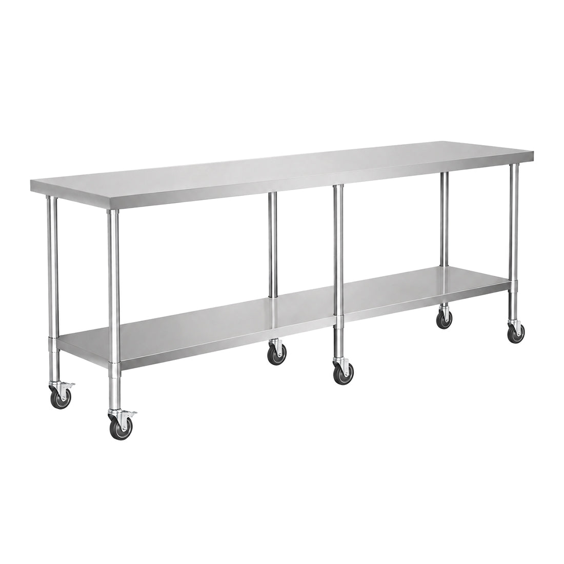 Modular Systems WBM7-2400/A - Premium Stainless Steel Mobile Workbench 2400 x 700mm
