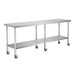 Modular Systems WBM7-2400/A - Premium Stainless Steel Mobile Workbench 2400 x 700mm