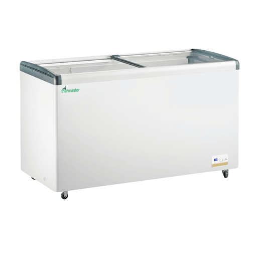 FED Thermaster WD456G - Glass Sliding Lid Chest Freezer 456L