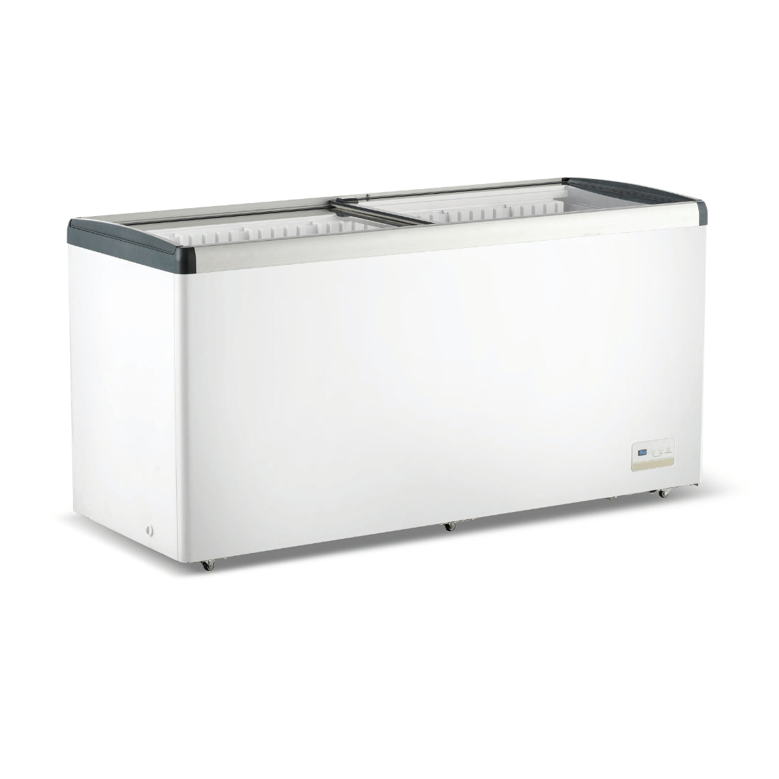 FED Thermaster WD516G - Glass Sliding Lid Chest Freezer 516L