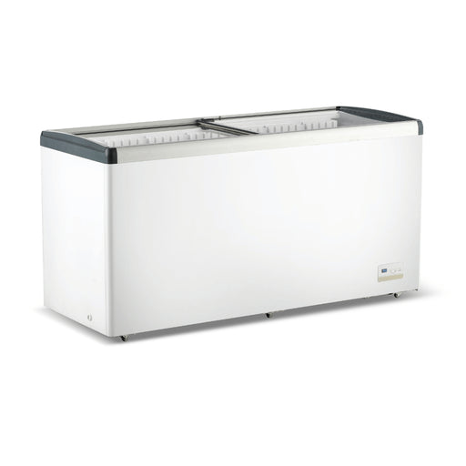 FED Thermaster WD516G - Glass Sliding Lid Chest Freezer 516L