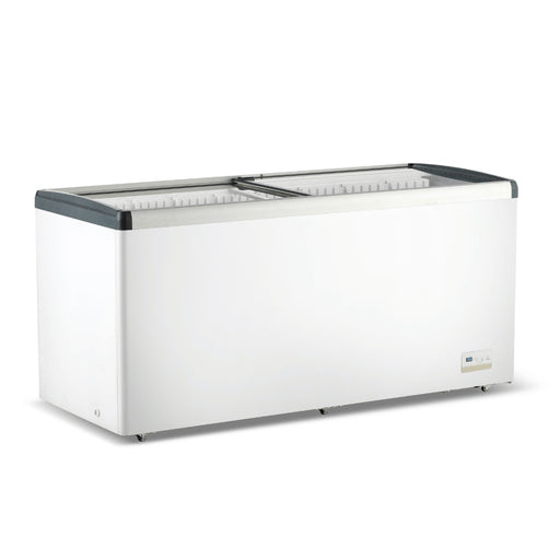 FED Thermaster WD586G - Glass Sliding Lid Chest Freezer 586L