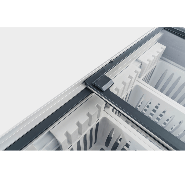 FED Thermaster WD396G - Glass Sliding Lid Chest Freezer 396L - image 3