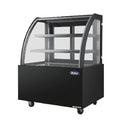 Atosa WDG096D - Curved Glass Cake Display Fridge 900mm 180L