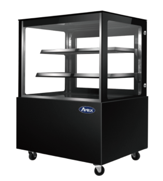 Atosa WDG156F - Square Glass Cake Display Fridge 1500mm 401L