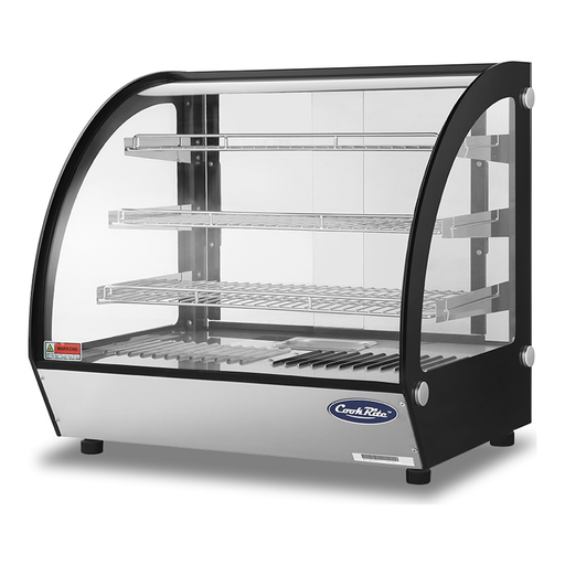 Atosa WHY125L - Countertop Curved Glass Hot Food Display 700mm 125L