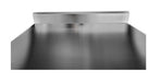 Simco WTS606B - Stainless Steel Work Bench with Splashback 600 x 600mm - image 3