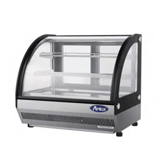 Atosa WSY125L - Countertop Curved Glass Cake Display Fridge 900mm 125L