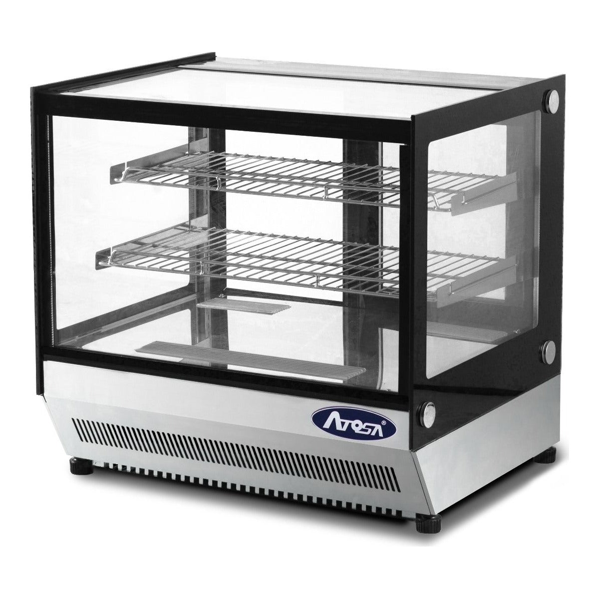 Atosa WSF160L - Countertop Square Glass Cake Display Fridge 900mm 160L