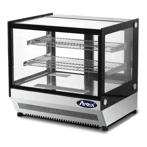 Atosa WSF120L - Countertop Square Glass Cake Display Fridge 700mm 120L