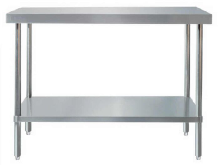 Simco WTS724 - Stainless Steel Flat Top Work Bench 2400 x 700mm