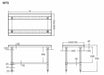Simco WTS609 - Stainless Steel Flat Top Work Bench 900 x 600mm - image 2