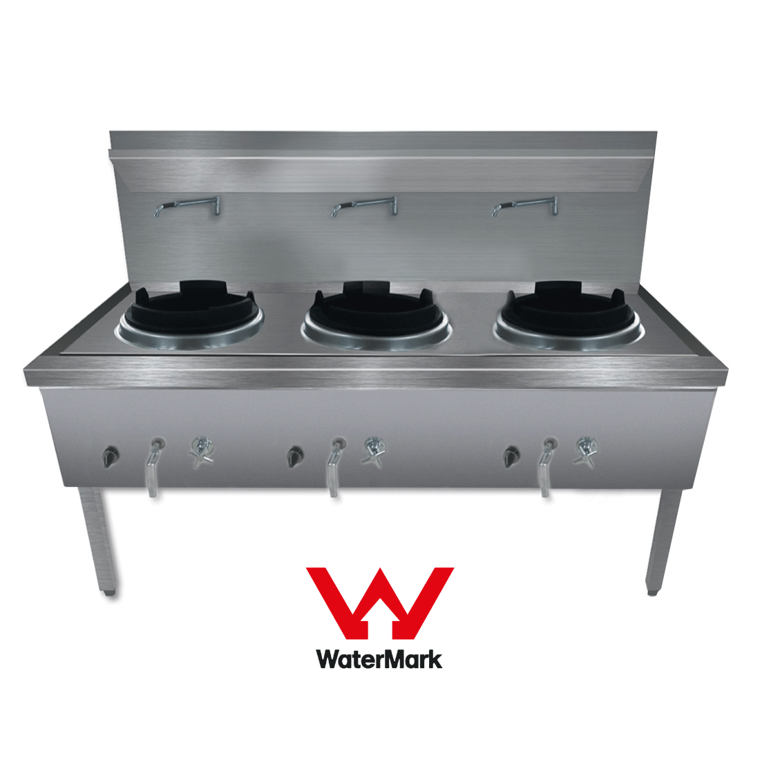 Gasmax WW-3 - Waterless Triple Wok Burner