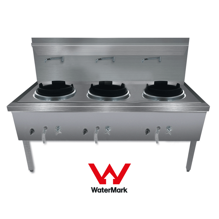 Gasmax WW-3 - Waterless Triple Wok Burner