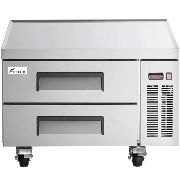 FED-X XCB-36 - Two Drawer Refrigerated Chef Base 924mm 184L