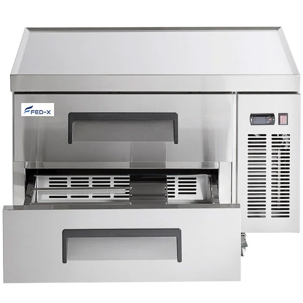 FED-X XCB-36 - Two Drawer Refrigerated Chef Base 924mm 184L - image 3