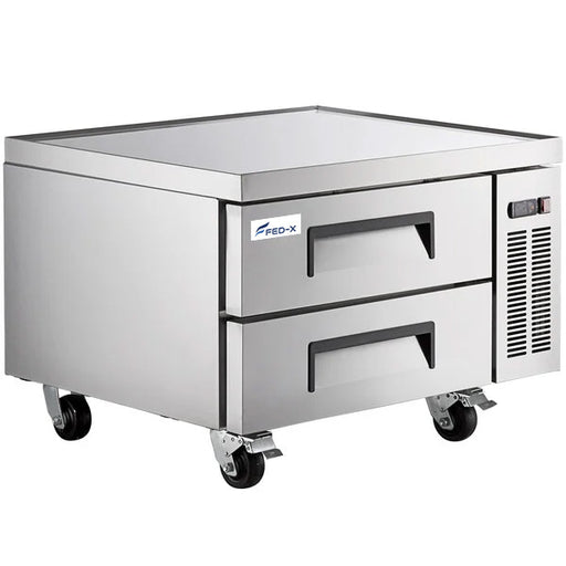 FED-X XCB-36 - Two Drawer Refrigerated Chef Base 924mm 184L - image 2