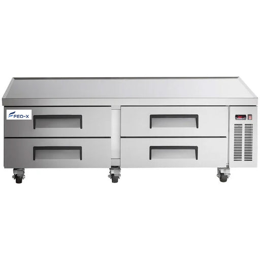FED-X XCB-72 - Four Drawer Refrigerated Chef Base 1838mm 450L