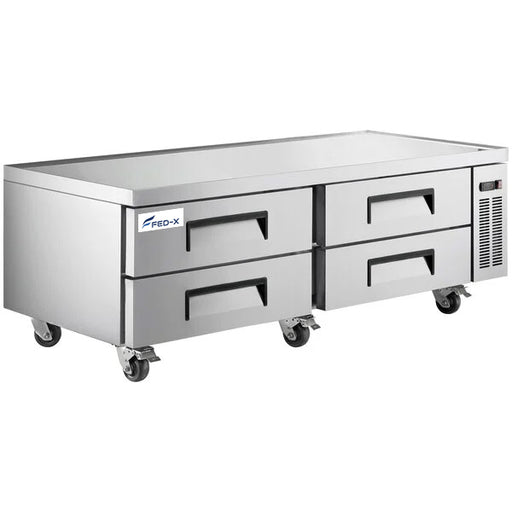 FED-X XCB-72 - Four Drawer Refrigerated Chef Base 1838mm 450L - image 2