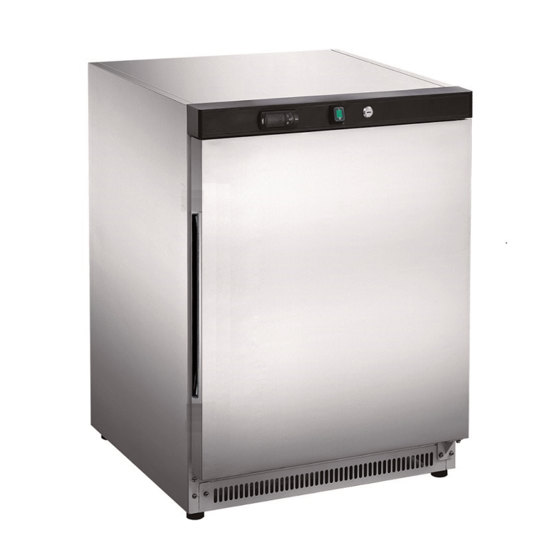 FED-X XF200SS - Stainless Steel Bar Freezer Solid Door 108L
