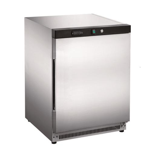 FED-X XF200SS - Stainless Steel Bar Freezer Solid Door 108L