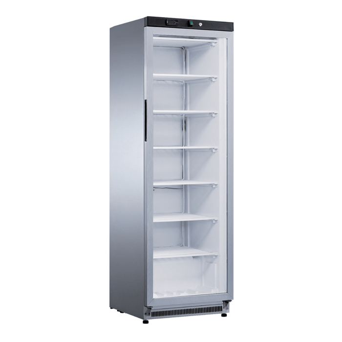 FED-X XF400SG - Single Glass Door Static Upright Freezer 600mm 343L