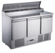 FED-X XGNS1300D - Three Door Salad Prep Fridge 8 x GN 1/6 1365mm - image 3