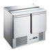 FED-X XGNS900S - Two Door Salad Prep Fridge with Cutting Board 903mm