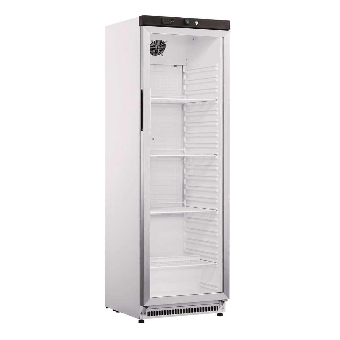 FED-X XR400SG - Single Glass Door Static Upright Fridge 600mm 386L