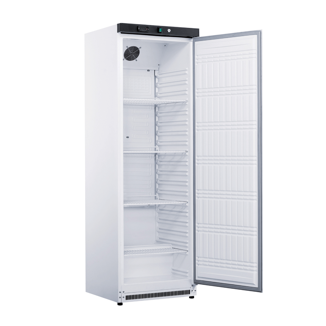 FED-X XR400SS - Single Solid Door Static Upright Fridge 600mm 368L - image 2