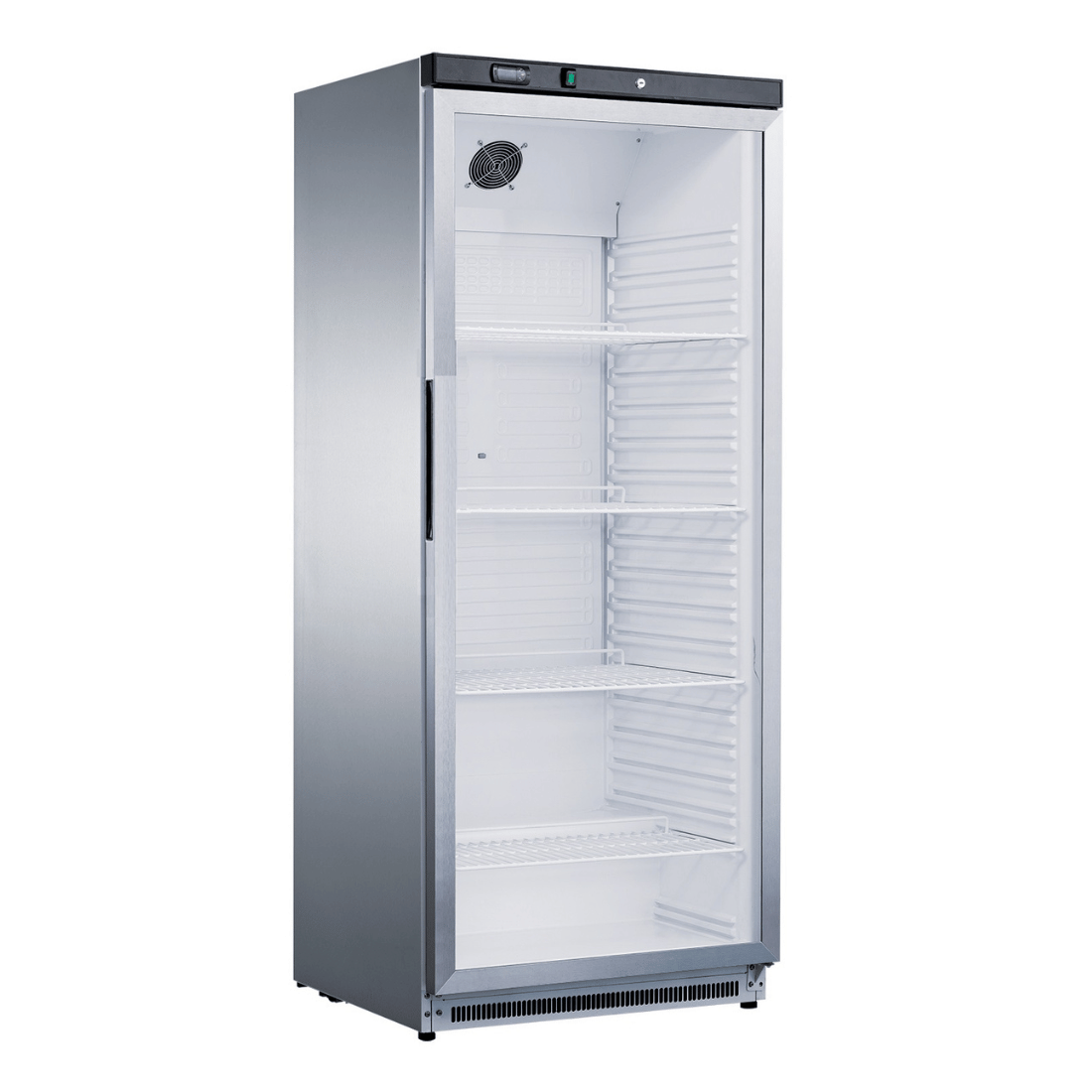 FED-X XR600SG - Single Glass Door Static Upright Fridge 777mm 613L