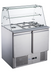 FED-X XS900GC - Two Door Salad Bench Fridge with Glass Canopy 900mm - image 2