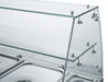 FED-X XS903GC - Three Door Salad Bench Fridge with Glass Canopy 1365mm - image 4