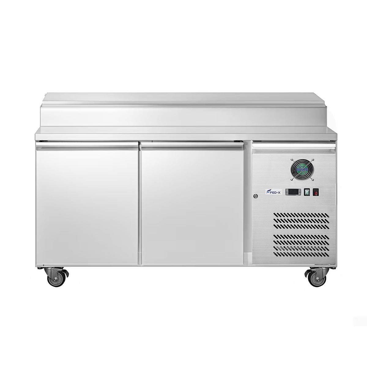 FED-X XSS7C13S2V - Two Door Sandwich Prep Counter 1360 x 700mm 7 x GN 1/3