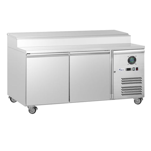 FED-X XSS7C13S2V - Two Door Sandwich Prep Counter 1360 x 700mm 7 x GN 1/3 - image 2
