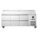 FED-X XSS7C18S3V-6D - Six Drawer Sandwich Prep Counter 1795 x 700mm 8 x GN 1/3
