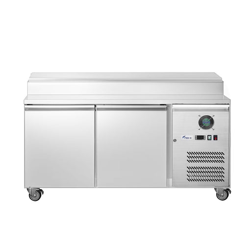 FED-X XSS8C15S2V - Two Door Sandwich Prep Counter 1510 x 800mm
