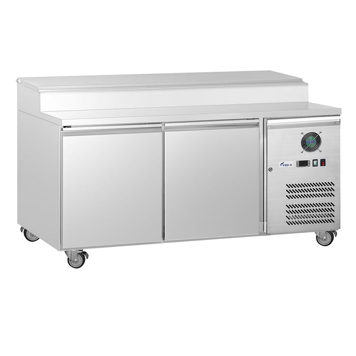FED-X XSS8C15S2V - Two Door Sandwich Prep Counter 1510 x 800mm - image 2