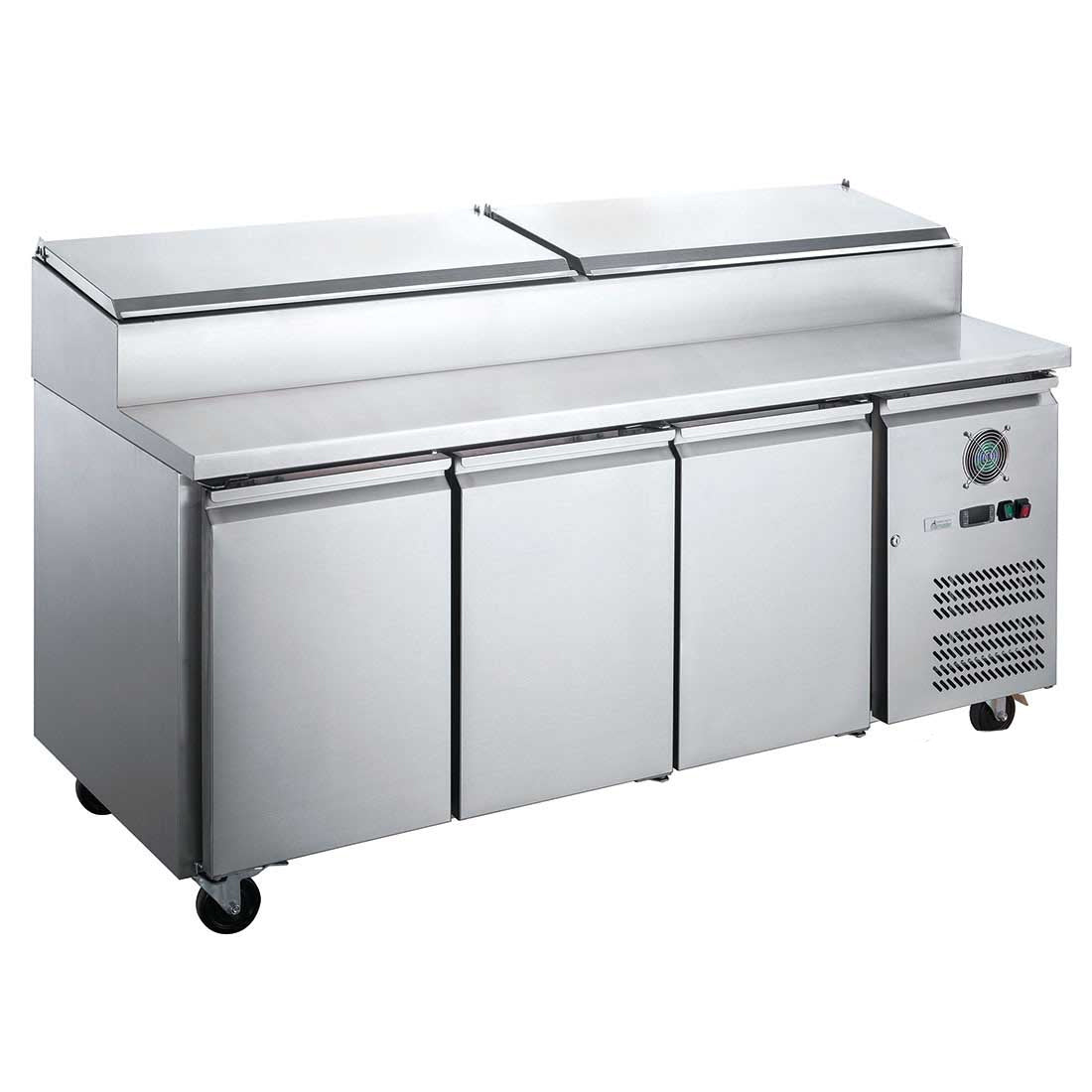 FED-X XSS8C20S3V - Three Door Sandwich Prep Counter 2020 x 800mm