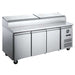 FED-X XSS8C20S3V - Three Door Sandwich Prep Counter 2020 x 800mm